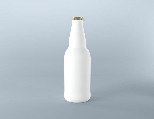 Beer Alcohol beverages Bottle 3D Rendered illustration