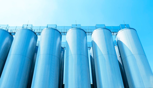 Beer fermentation tank or brewing plant