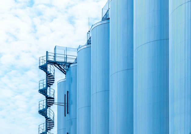 Beer fermentation tank or brewing plant