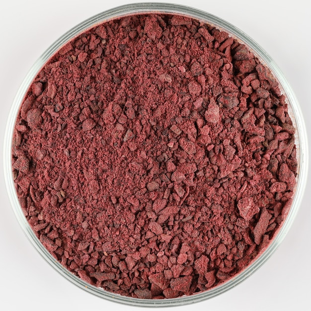 Beet Powder on a plate