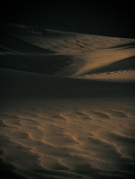 Before sunset at Great Sand Dunes National Park, Colorado.