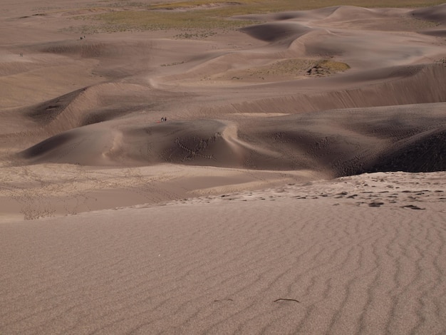 Before sunset at Great Sand Dunes National Park, Colorado.