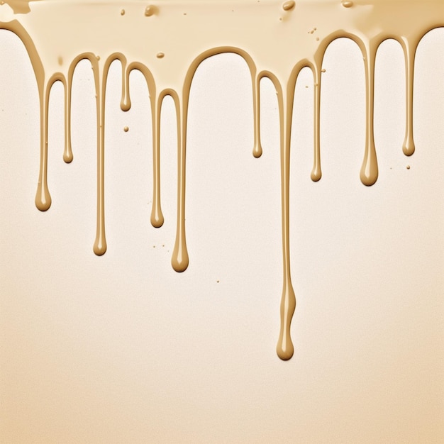 Beige Background Wallpaper Dripping Oil Border