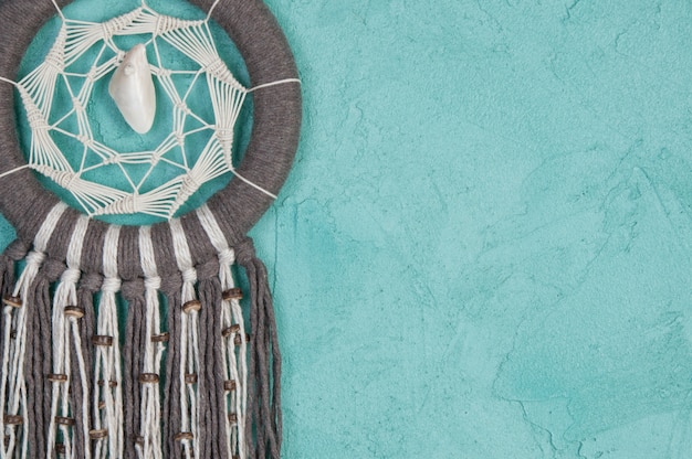 Beige brown dream catcher