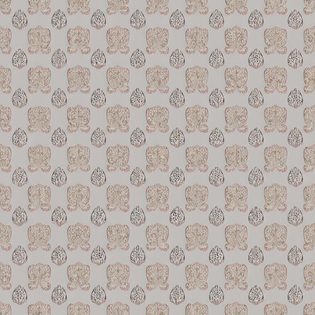 A beige and brown pattern with the word love on it.