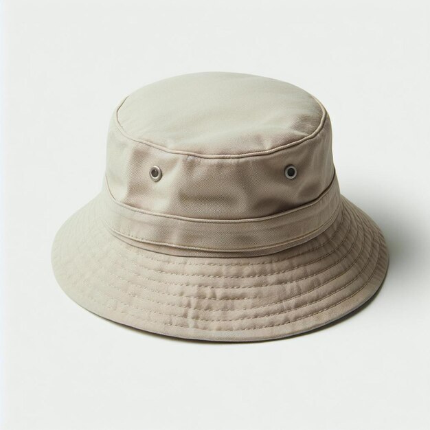 Beige Bucket Hat