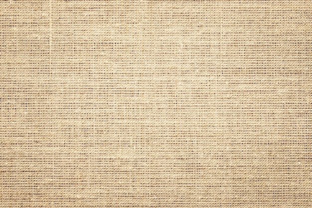 Beige fabric texture jute burlap as background