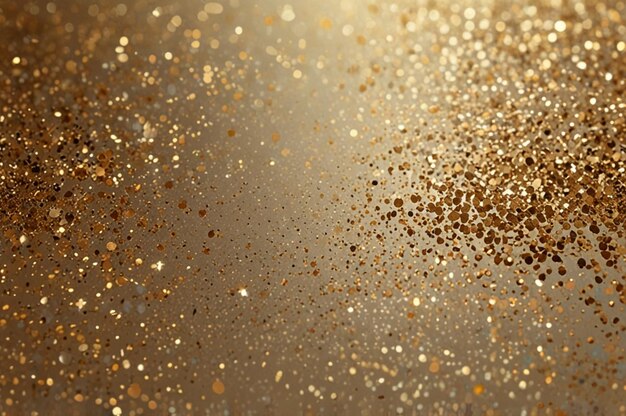 Beige and gold glitter background design