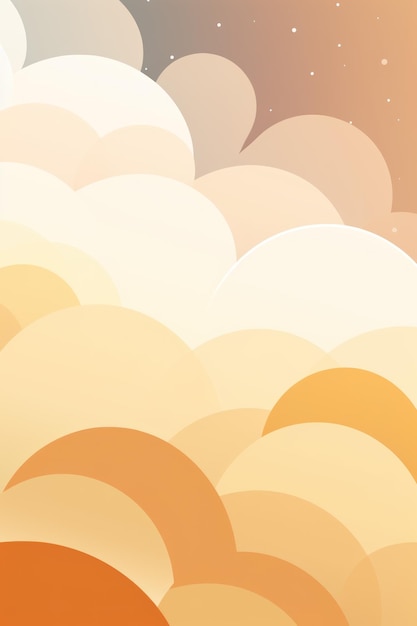 Beige gradient colorful geometric abstract circles and waves pattern background ar 23 Job ID 6d406e59621e4968bca6db982b292705