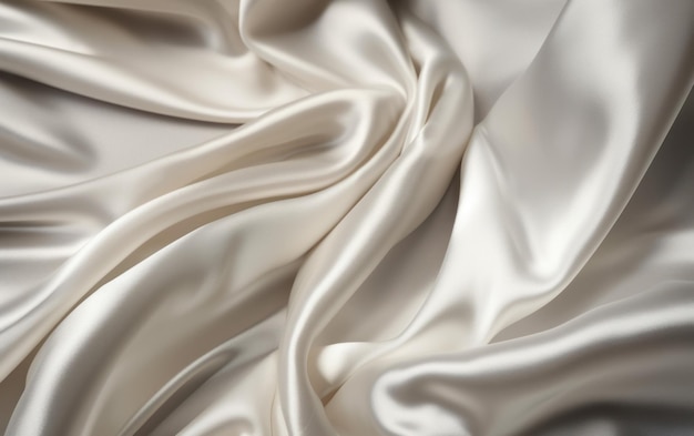 A beige satin fabric with a soft satin texture.