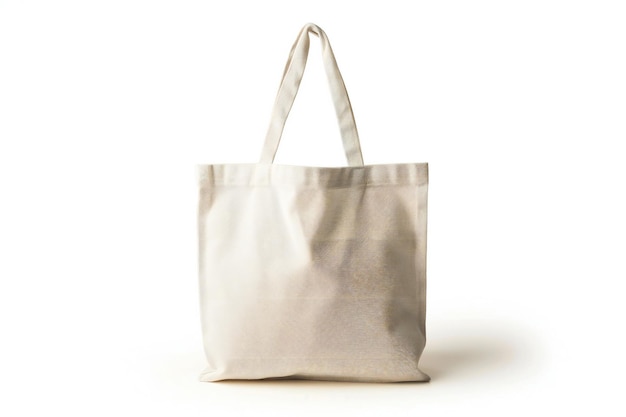 Beige Tote Bag Minimalist and EcoFriendly Reusable Canvas Bag for Customization and Stylish