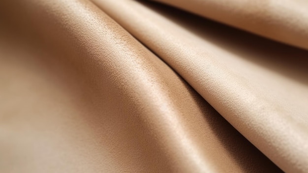 A beige velvet fabric with a gold finish.