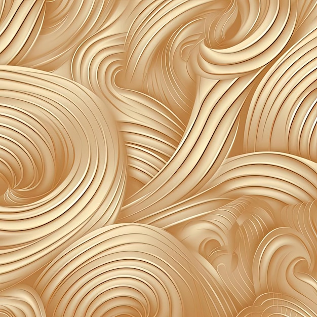 beige wallpaper design vector in the style of spirals