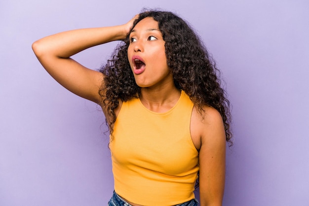 Being shocked she has remembered important meeting