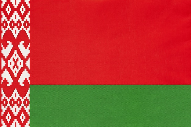 Belarus national fabric flag textile 