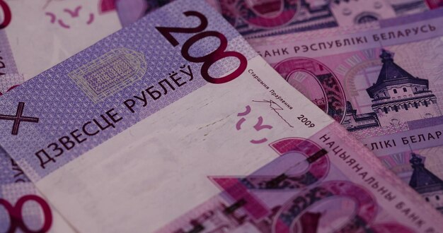 Belarusian cash in 2009 which began to be used in 2016