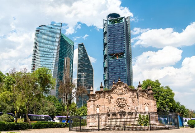 Belen Fountain at Chapultepec in Mexico City