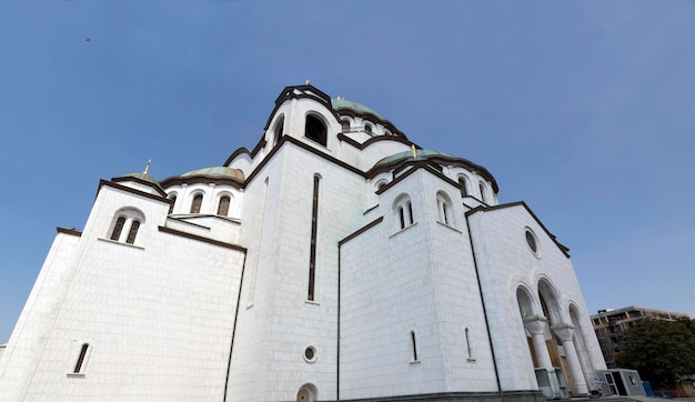 Belgrade Serbia July 31 2017 Temple of St Sava in the Serbian capital