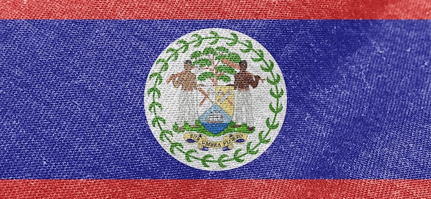 Belize fabric flag cotton material wide flags wallpaper-colored fabric Belize flag background