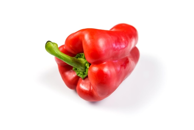 Bell pepper isolated on white background