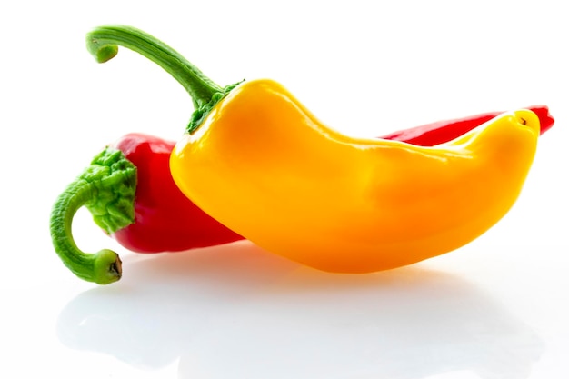 Bell peppers fruit peppers colored peppers red bell peppers yellow bell peppers fresh