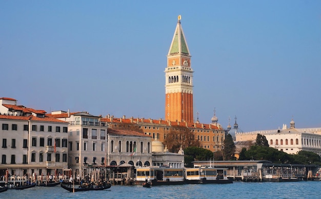 Bell Tower Campanile in Venice, Italy