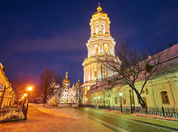 The bell tower of Kiev pechersk Lavra