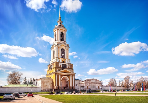 Bell tower of the Rizopolozhensky Monastery Suzdal