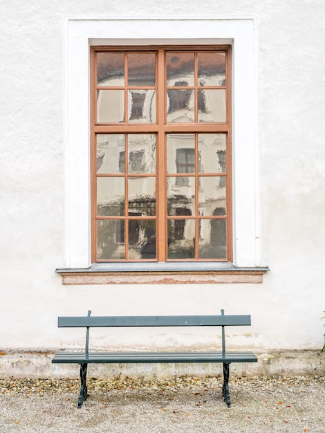 Bench under window