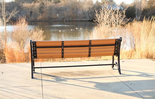 A bench with the back rest made by the company boba.