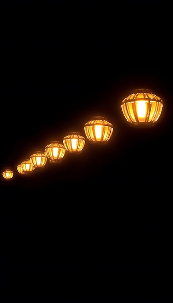 Photo bengal lights isolated with white highlights