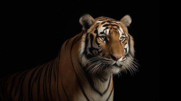 Bengal tiger Illustration AI GenerativexA