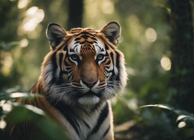 A bengal tiger