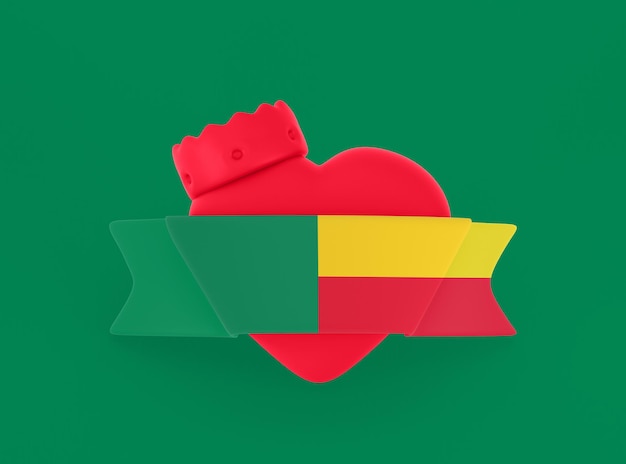 Benin Heart Banner