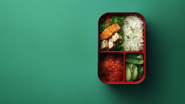 Photo bento box background