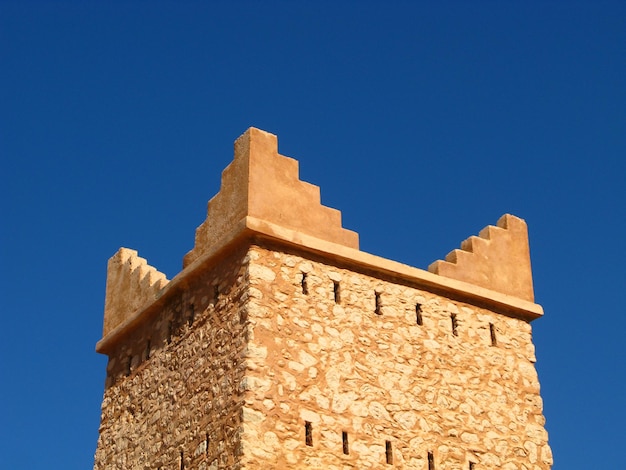 The berber house in Morocco