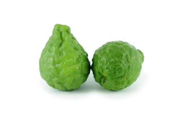 Bergamot fruit isolated