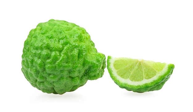 Bergamot isolated on whtie background