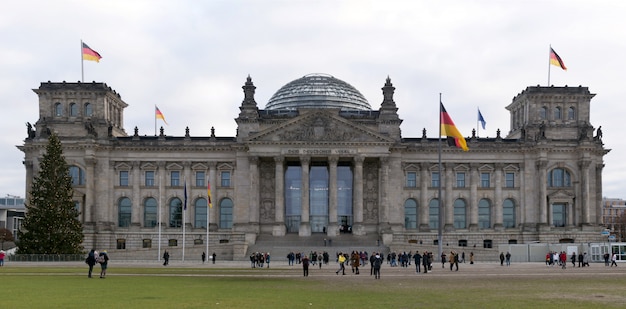 BERLIN, GERMANY  Reichstag building panorama