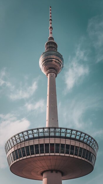 Photo berlin television tower fernsehturm berlin in berlin mitte