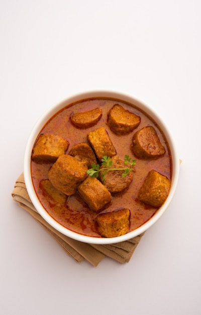 Besan Gatte Ki Sabzi or Gatta Curry Recipe, popular rajasthani menu for lunch or dinner