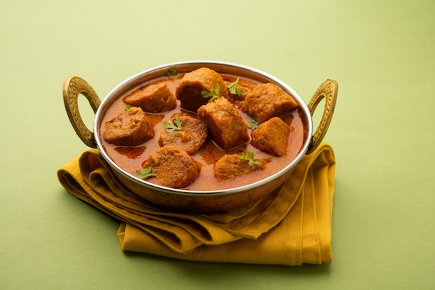 Besan Gatte Ki Sabzi or Gatta Curry Recipe, popular rajasthani menu for lunch or dinner