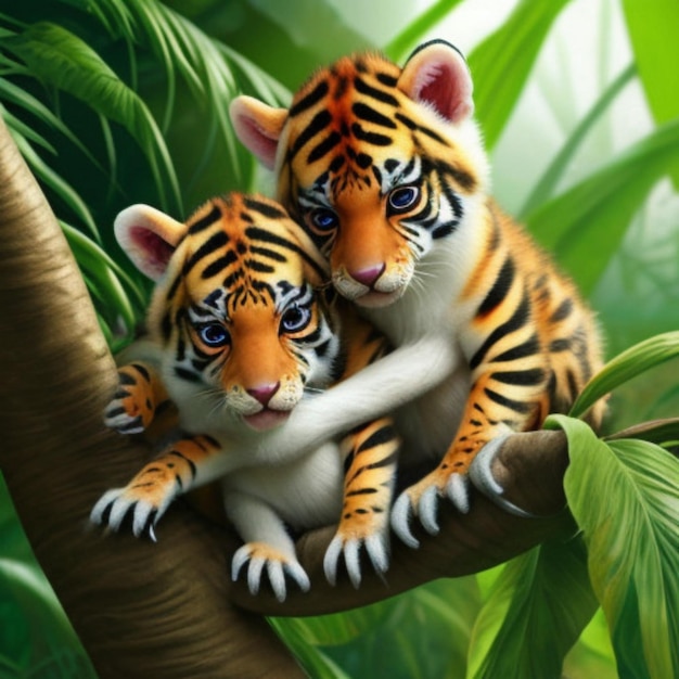 Best 3d tiger high quality image