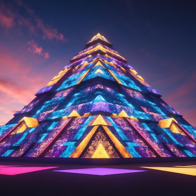 Photo best augmented reality pyramid ar