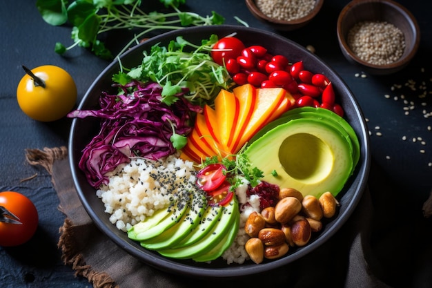 Best Buddha Bowl dinner Recipe Food Photography