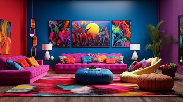 Best Colorful Room Design