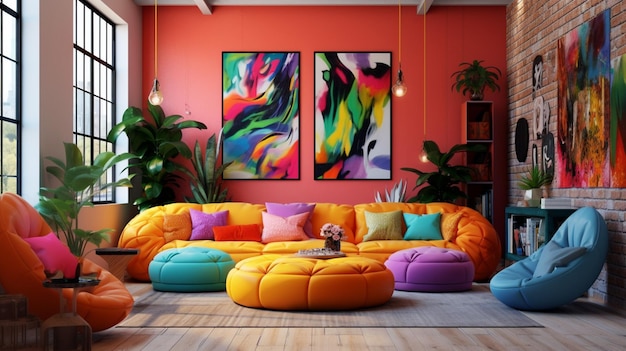 Best Colorful Room Design