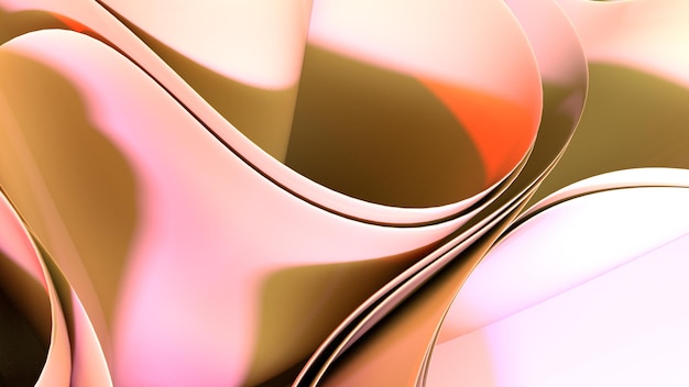 best desktop wallpaper waves win 11 style peach colours