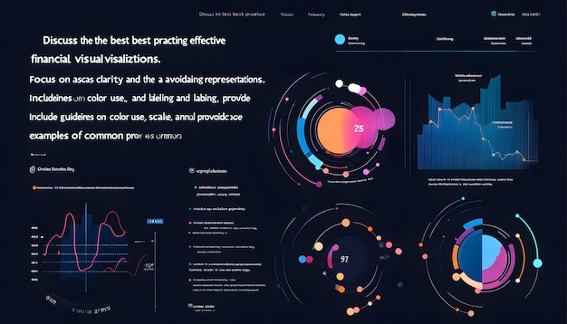 Photo best practices for effective financial visualizations