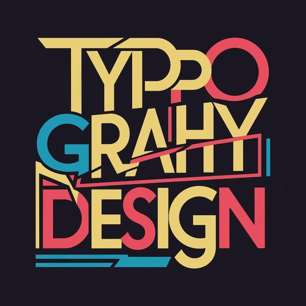 Photo the best typography tshirt design